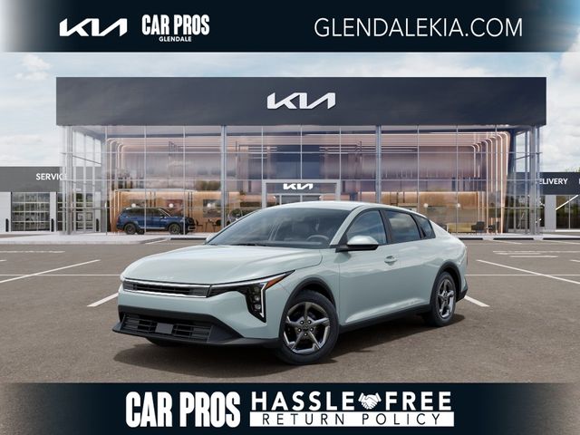 Morning Haze 2026 Kia K4 LXS FWD Sedan Front-Wheel Drive Continuously Variable Transmission