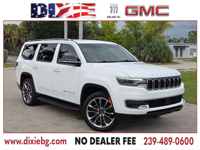 Bright White Clearcoat 2023 Jeep Wagoneer SUV / Crossover 4X2 8-Speed Automatic