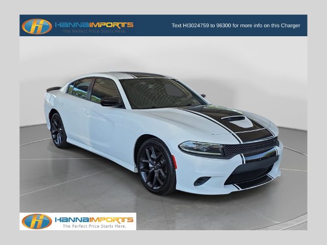 White Knuckle Clearcoat 2022 Dodge Charger Sedan Rear-Wheel Drive Automatic