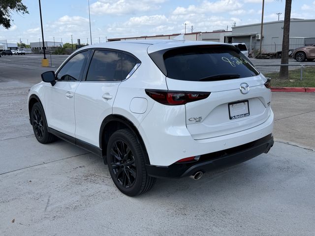 2025 Mazda CX-5 2.5 Carbon Turbo White at Joe Myers Mazda Kia