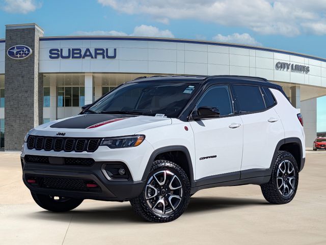 Bright White Clearcoat 2026 Jeep Compass SUV / Crossover Four-Wheel Drive 8-Speed Automatic