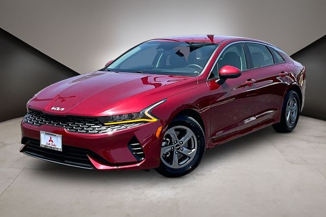 Passion Red 2023 Kia K5 Sedan Front-Wheel Drive 8-Speed Automatic