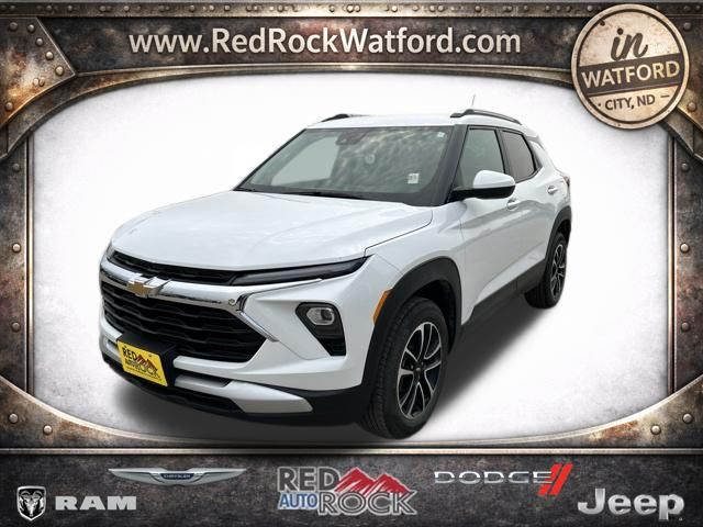 Summit White 2025 Chevrolet Trailblazer SUV / Crossover Four-Wheel Drive 9-Speed Automatic