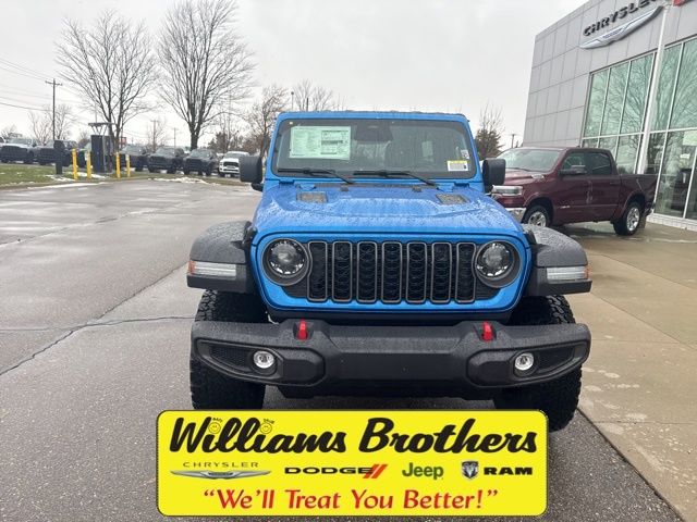2026 Jeep Wrangler Rubicon - Hydro Blue Pearl Coat exterior view 1