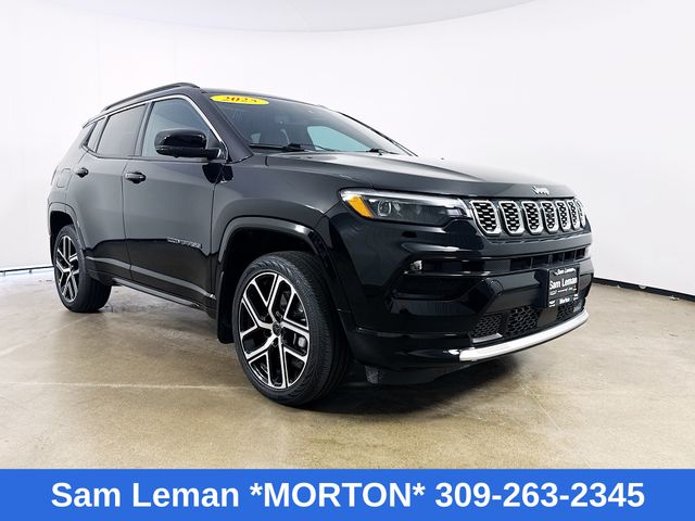 Diamond Black Crystal PC 2025 Jeep Compass Limited 4WD SUV / Crossover Four-Wheel Drive 8-Speed Automatic
