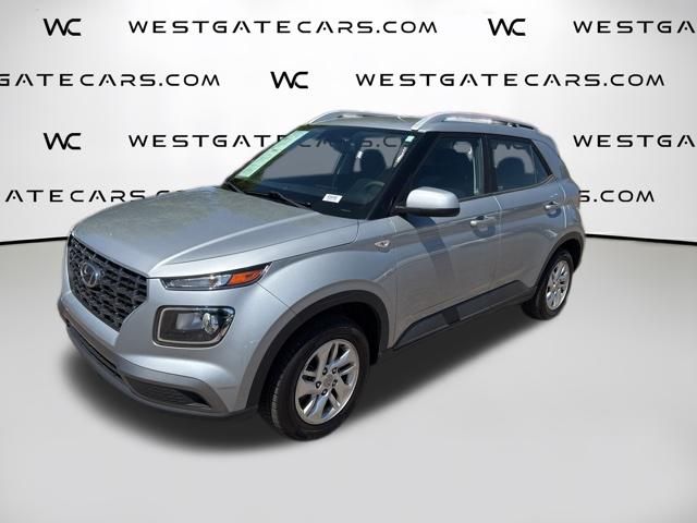 Stellar Silver 2020 Hyundai Venue SEL FWD SUV / Crossover Front-Wheel Drive Continuously Variable Transmission