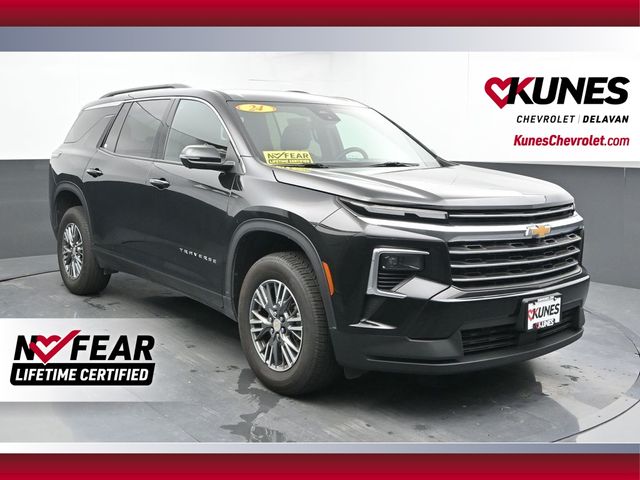 Mosaic Black Metallic 2024 Chevrolet Traverse SUV / Crossover Front-Wheel Drive 8-Speed Automatic