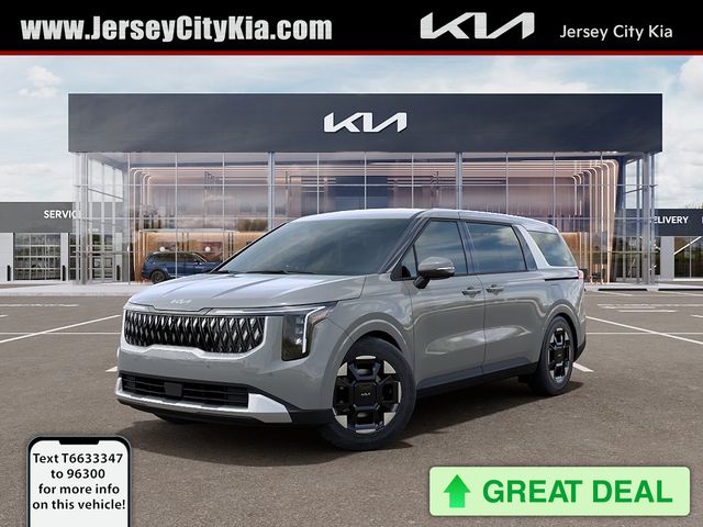 Ceramic Silver 2026 Kia Carnival EX FWD Minivan Front-Wheel Drive 8-Speed Automatic