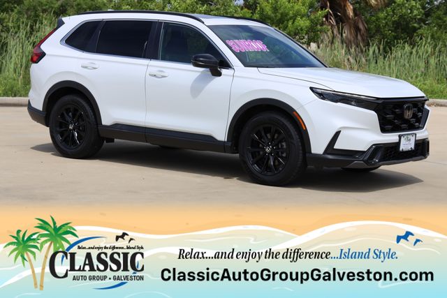 2023 Honda CR-V Hybrid Sport White at Martin Chrysler Dodge Jeep Ram