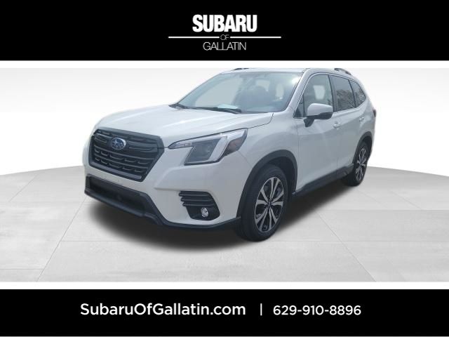 Crystal White Pearl 2024 Subaru Forester Limited Crossover AWD SUV / Crossover All-Wheel Drive Continuously Variable Transmission