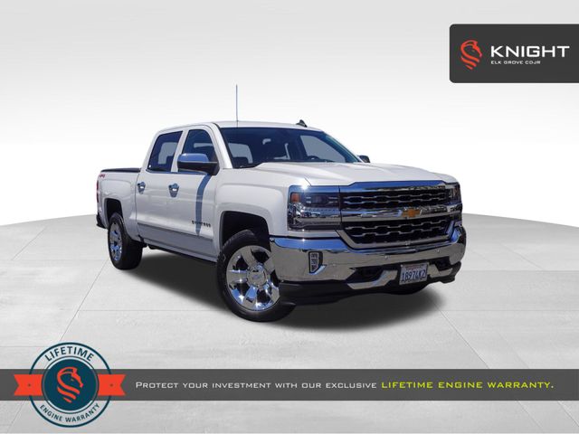 White (Iridescent Pearl Tricoat) 2018 Chevrolet Silverado 1500 Pickup Truck Four-Wheel Drive 8-Speed Automatic