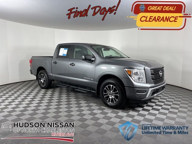 2024 Gun Metallic Nissan Titan SV Truck