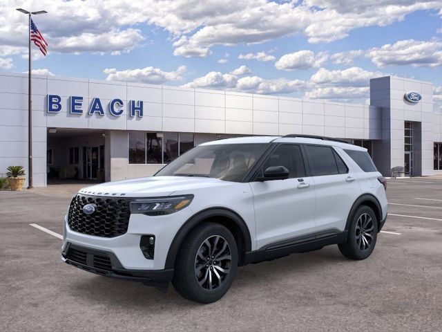 2026 Space White Metallic Ford Explorer ST-Line RWD SUV