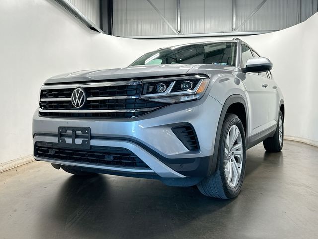 2023 Volkswagen Atlas 3.6L V6 SE w/Technology Silver at Subaru and VW of Moon Township