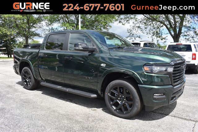 Serrano Green Metallic 2026 RAM 1500 Pickup Truck Four-Wheel Drive 8-Speed Automatic