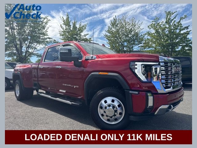 Volcanic Red Tintcoat 2024 GMC Sierra 3500HD Pickup Truck Four-Wheel Drive Automatic