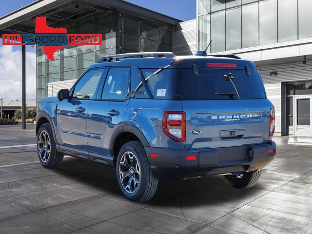 2025 Azure Gray Metallic Tri-Coat Ford Bronco Sport Outer Banks 4X4 SUV