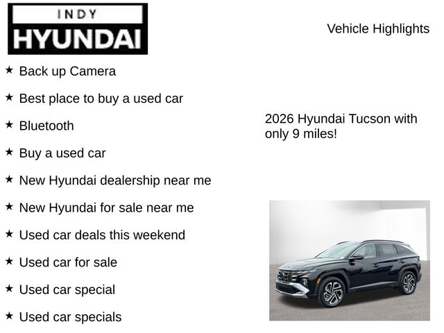 New 2026 Hyundai Tucson Hybrid For Sale in Indianapolis, IN