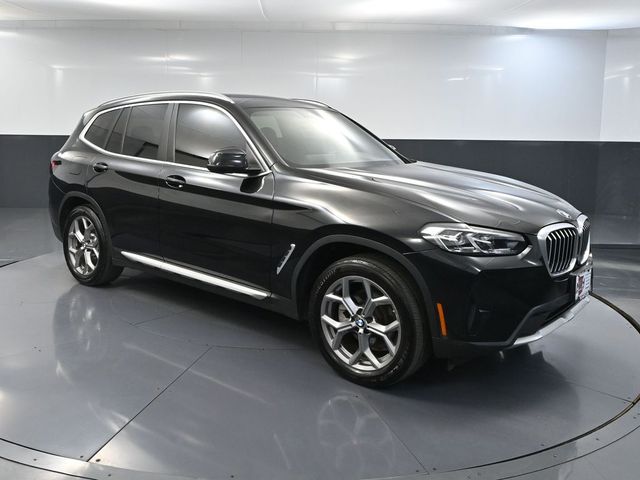 Black Sapphire Metallic 2024 BMW X3 SUV / Crossover All-Wheel Drive 8-Speed Automatic