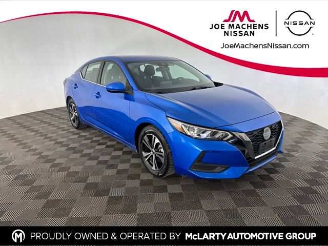 Electric Blue Metallic 2023 Nissan Sentra Sedan Front-Wheel Drive Continuously Variable Transmission