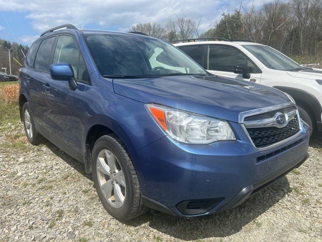 Quartz Blue Pearl 2016 Subaru Forester 2.5i Premium SUV / Crossover All-Wheel Drive Continuously Variable Transmission