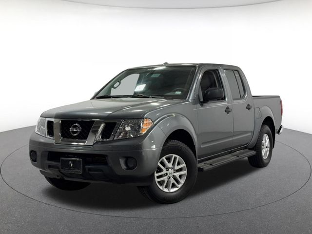Gray (Gun Metallic) 2016 Nissan Frontier SV Crew Cab 4WD Pickup Truck Four-Wheel Drive 5-Speed Automatic Overdrive