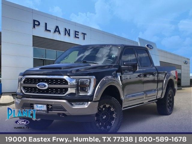 Brown 2022 Ford F-150 Pickup Truck Four-Wheel Drive Automatic