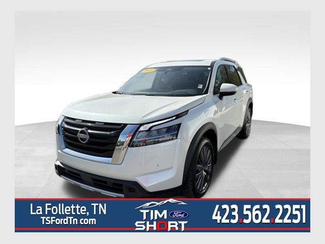 Pearl White Tricoat 2023 Nissan Pathfinder SUV / Crossover All-Wheel Drive 9-Speed Automatic
