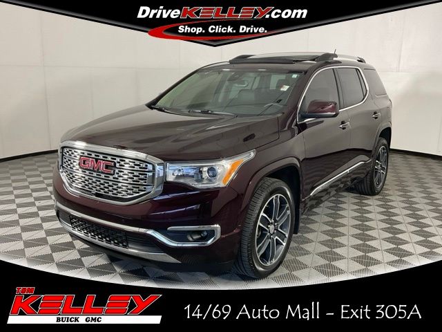 Black Cherry Metallic 2018 GMC Acadia SUV / Crossover Four-Wheel Drive 6-Speed Automatic