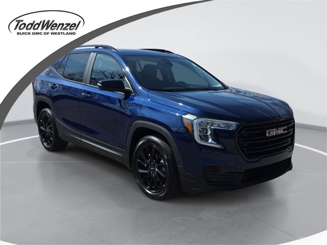 Marine Metallic 2023 GMC Terrain SLE FWD SUV / Crossover Front-Wheel Drive 9-Speed Automatic
