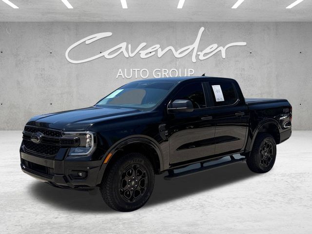 Shadow Black 2025 Ford Ranger Pickup Truck Four-Wheel Drive Automatic