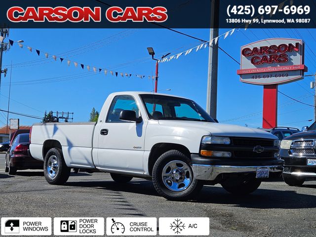 2004 White Chevrolet Silverado 2500HD for Sale In Lynnwood WA - Everett WA - Seattle WA at Carson Cars Stock 36424 VIN 1GBHC23U74F145113