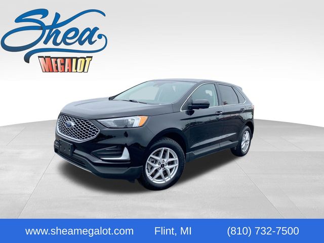 Agate Black Metallic 2024 Ford Edge SUV / Crossover All-Wheel Drive 8-Speed Automatic