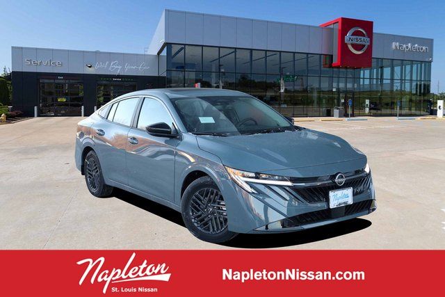 Atlantic Gray Metallic 2026 Nissan Sentra SV FWD Sedan Front-Wheel Drive Continuously Variable Transmission