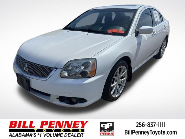 White 2012 Mitsubishi Galant SE Sedan Front-Wheel Drive 4-Speed Automatic