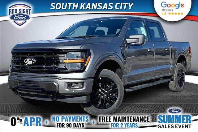 Carbonized Gray Metallic 2026 Ford F-150 Pickup Truck Four-Wheel Drive Automatic