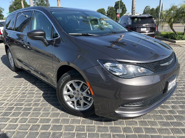 Gray (Granite Crystal Metallic Clearcoat) 2022 Chrysler Voyager LX FWD Minivan Front-Wheel Drive 9-Speed Automatic