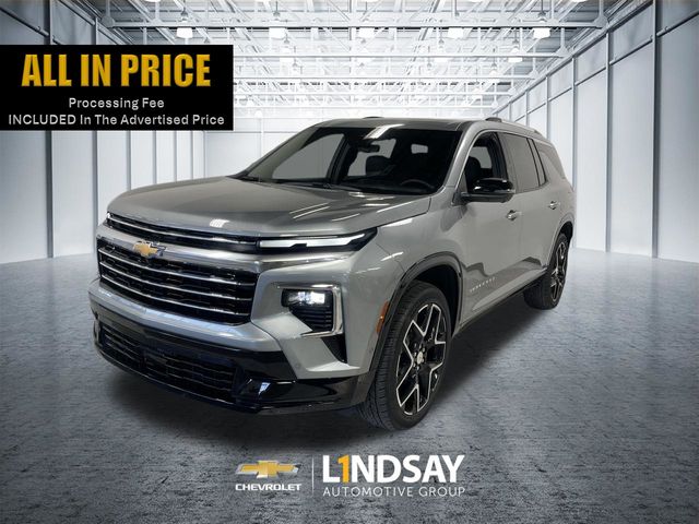 Sterling Gray Metallic 2025 Chevrolet Traverse High Country 4WD SUV / Crossover Four-Wheel Drive 8-Speed Automatic