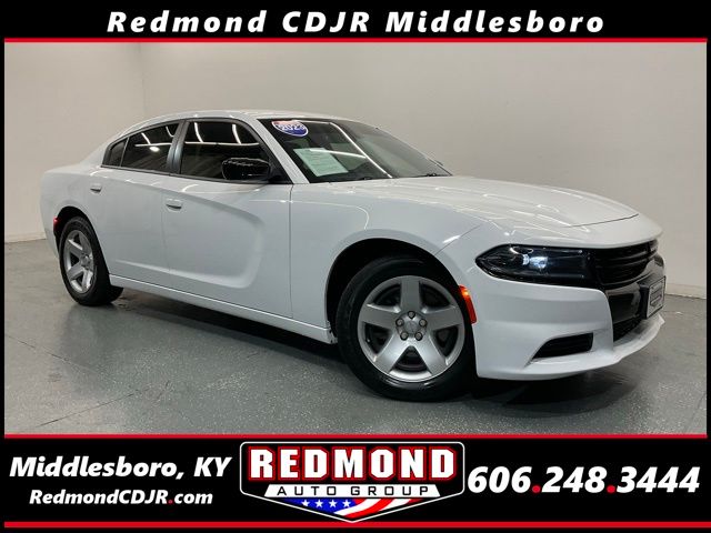 White Knuckle Clearcoat 2023 Dodge Charger Police RWD Sedan Rear-Wheel Drive 8-Speed Automatic