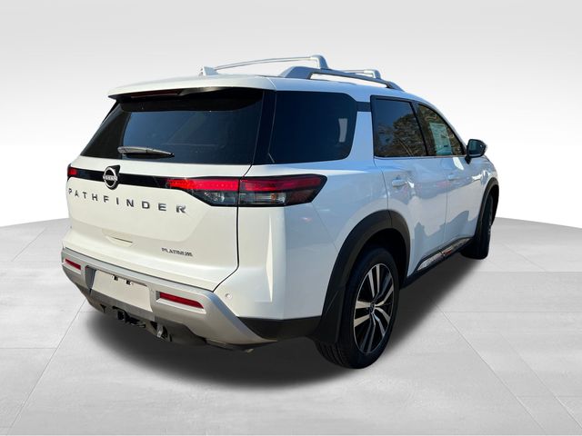 2025 Everest White Pearl Tricoat Nissan Pathfinder Platinum 4X4 SUV