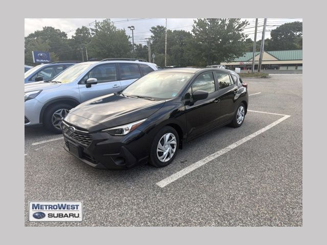 Crystal Black Silica 2024 Subaru Impreza Wagon All-Wheel Drive Continuously Variable Transmission
