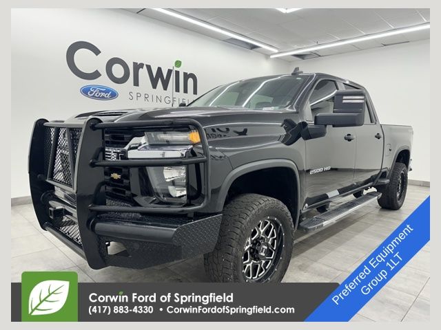 Mosaic Black Metallic 2023 Chevrolet Silverado 2500HD LT Crew Cab 4WD Pickup Truck Four-Wheel Drive 6-Speed Automatic