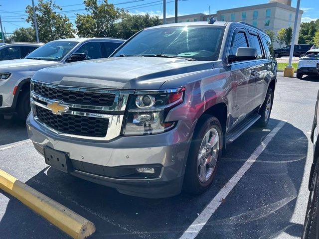 Gray 2018 Chevrolet Tahoe SUV / Crossover Four-Wheel Drive 6-Speed Automatic Overdrive