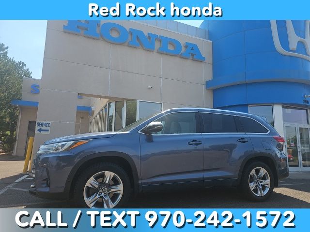 Shoreline Blue Pearl 2019 Toyota Highlander SUV / Crossover All-Wheel Drive 8-Speed Automatic