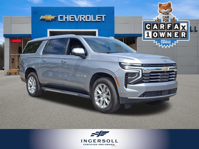 Sterling Gray Metallic 2025 Chevrolet Suburban SUV / Crossover Four-Wheel Drive