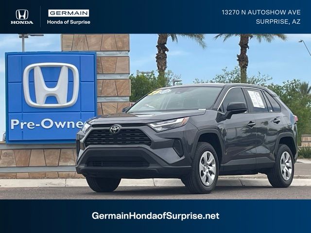 Magnetic Gray Metallic 2023 Toyota RAV4 LE FWD SUV / Crossover Front-Wheel Drive 8-Speed Automatic