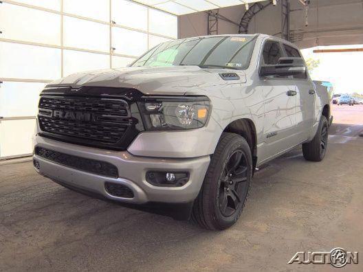 Billet Silver Metallic 2023 RAM 1500 Pickup Truck Four-Wheel Drive 8-Speed Automatic