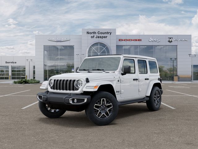 Bright White Clearcoat 2026 Jeep Wrangler Sahara 4-Door 4WD SUV / Crossover Four-Wheel Drive Automatic