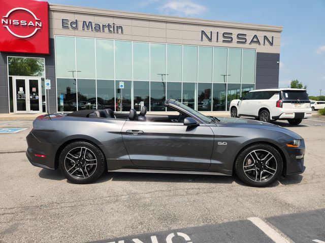 Gray (Magnetic) 2020 Ford Mustang Convertible Rear-Wheel Drive Automatic