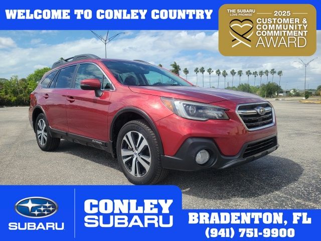 Crimson Red Pearl 2018 Subaru Outback 3.6R Limited AWD Wagon All-Wheel Drive Continuously Variable Transmission